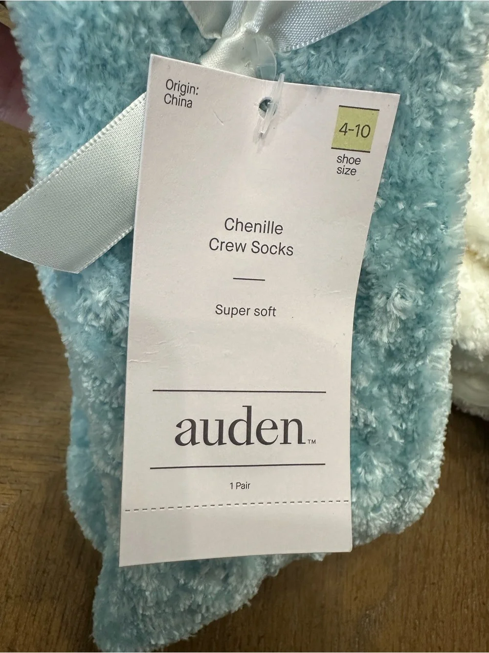 Women’s Chenille Crew Socks and Slipper Socks Lot NWT